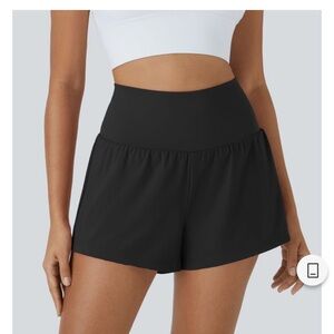 Halara Black High-Waisted Shorts
